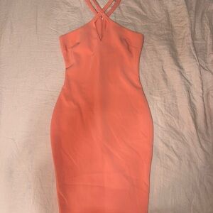 Likely Strapless Coral Dress